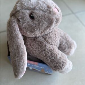 Plush Bunny Toy - Brown